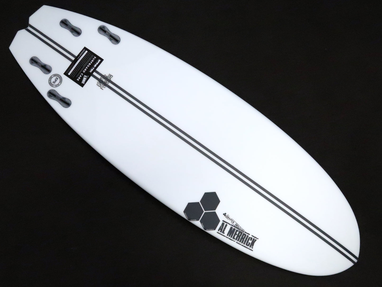 BOBBY QUAD 5'6 SPINE-TEK ブラック FCS II