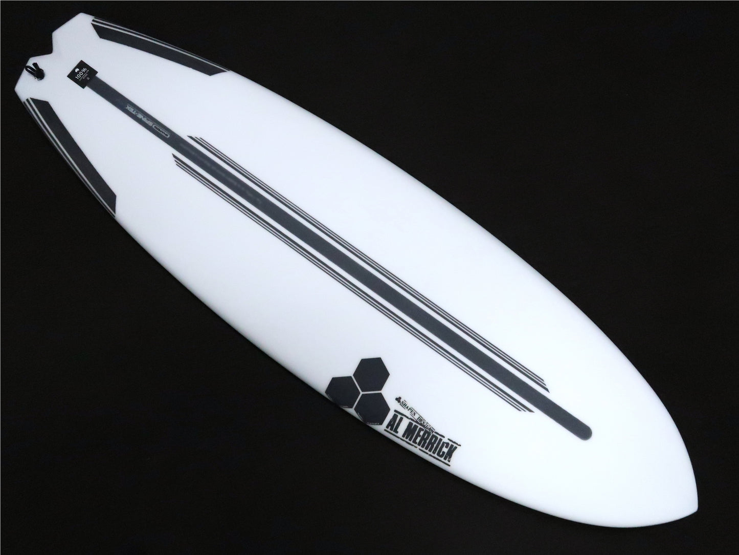 BOBBY QUAD 5'6 SPINE-TEK ブラック FCS II