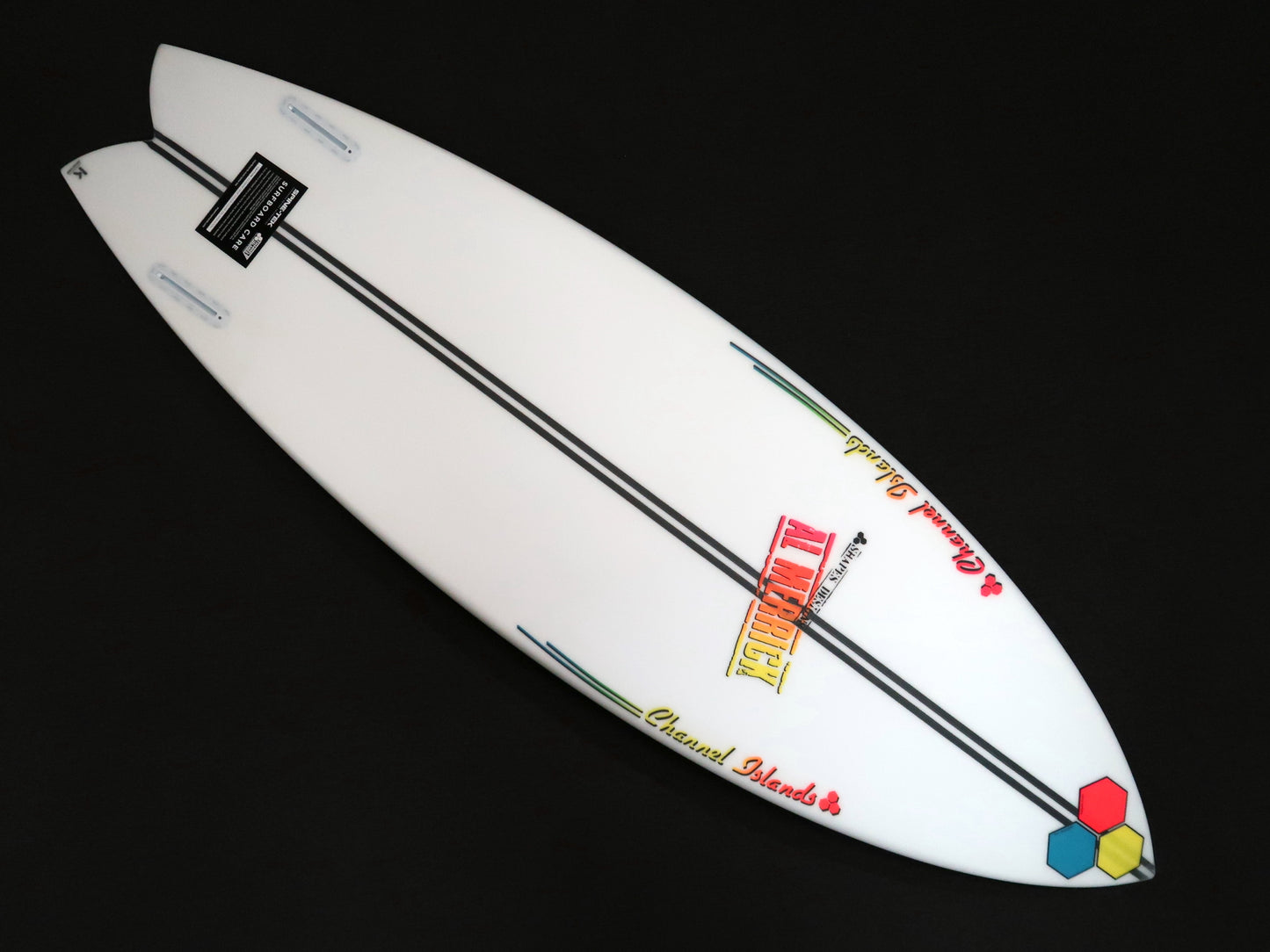 Fish Beard 5'11 SPINE-TEK レッド/イエロー/ブルー