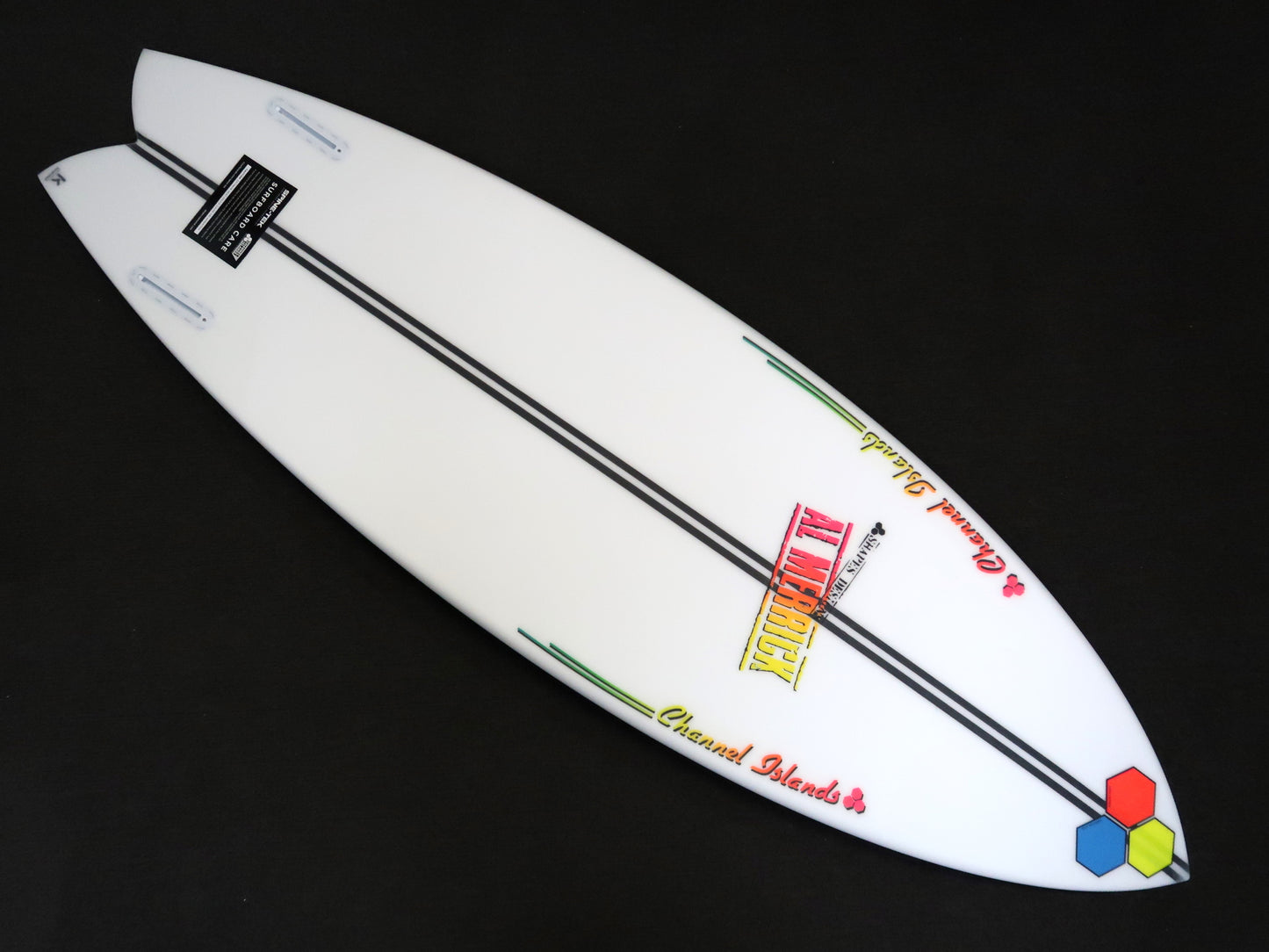 Fish Beard 5'11 SPINE-TEK レッド/イエロー/ブルー