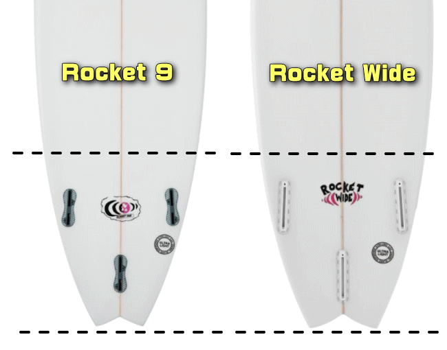 ロケットワイド(Rocket Wide)のアウトライン