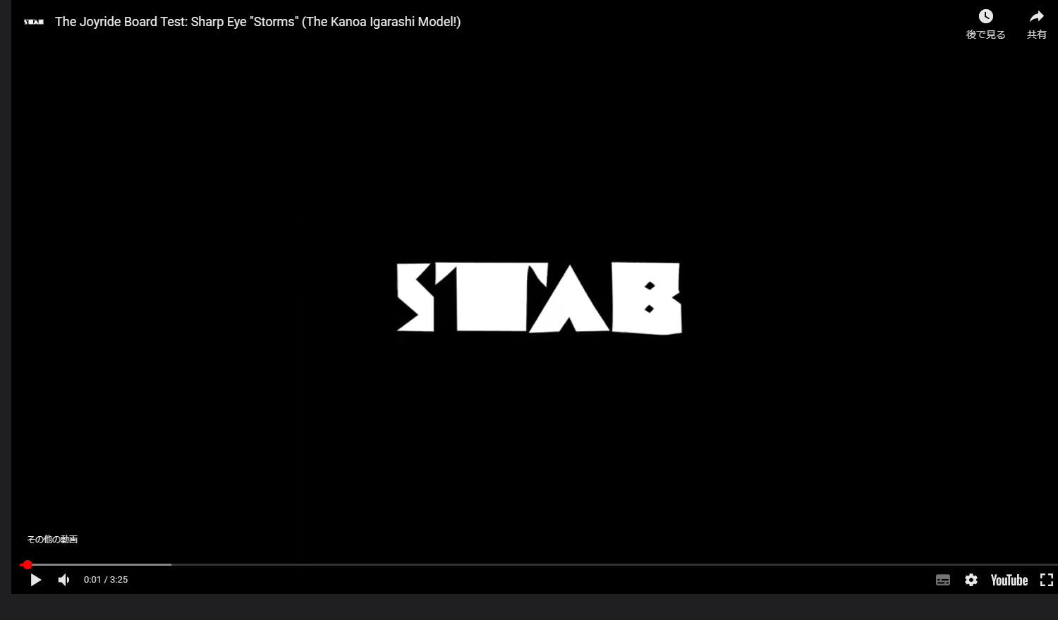シャープアイ STORMS（ストームズ） – サーフボード通販 Rubik surf